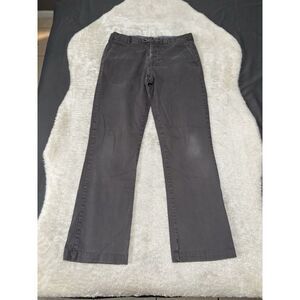 Gustin Mens‎ Gray Straight Preppy Washed Pants Size 32x32